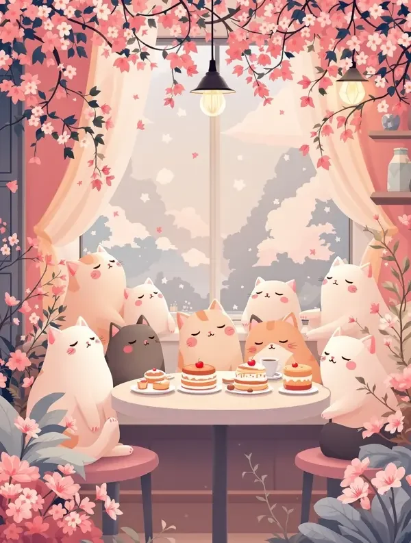 猫咪咖啡馆